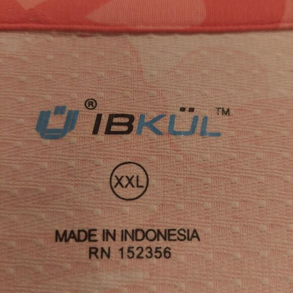 IBKUL Tops Women XXL, Pink Camouflage,Nylon Spandex,22 Inch Of Armp To Armp - Picture 2 of 8